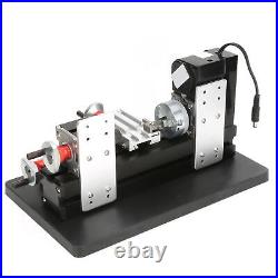 24W Mini Metal Lathe 20000RPM Motor For Soft Metal Plastic Acrylic US 100V-240V