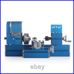 24W Mini Metal Lathe Machine DIY Tool Benchtop Wood Lathe Woodworking