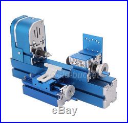 24W Mini Metal Wood-turning Lathe DIY Model Tool Woodworking Power Tool Machine