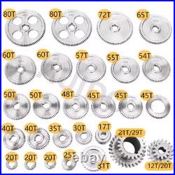 27 pcs METAL change threading gears Vevor, Harbor freight and other mini lathe