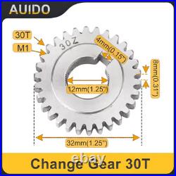 27 pcs METAL change threading gears Vevor, Harbor freight and other mini lathe
