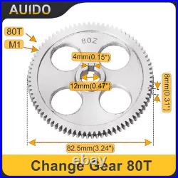 27 pcs METAL change threading gears Vevor, Harbor freight and other mini lathe