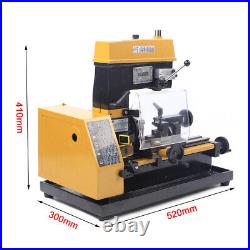 3 In 1 Mini Electric Woodworking Lathe Micro Milling Machine Metalworking Lathe