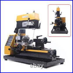 3 In 1 Mini Electric Woodworking Lathe Micro Milling Machine Metalworking Lathe