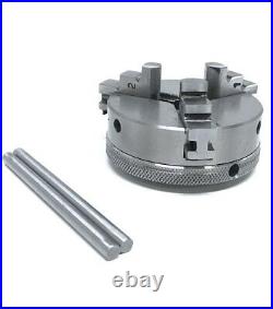 3 Jaw 65mm 2-1/2 Lathe Self Centering Reversible Mini Chuck M14x1 Threaded