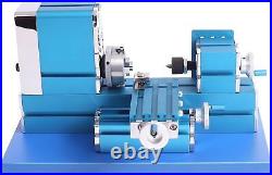 36W 20000RPM Upgraded Mini Metal Lathe Machine Motorized Metalworking DIY Tool