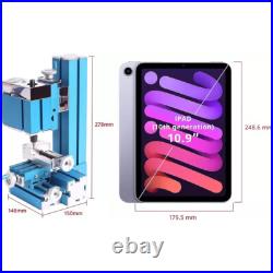 36W Mini Milling Machine DIY Woodworking Soft Metal Lathe Hobby Processing Tools