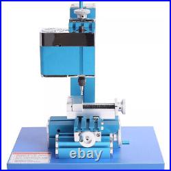 36W Mini Milling Machine DIY Woodworking Soft Metal Lathe Hobby Processing Tools