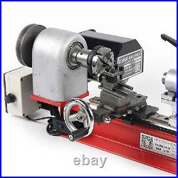 400W Metal Mini Lathe Luxury Accessory Package 50-2500RPM Variable Speed