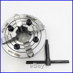 4Jaw Independent Reversible Metal Lathe Chuck 160MM 4-jaw Mini Chuck CNC Milling