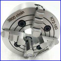4Jaw Independent Reversible Metal Lathe Chuck 160MM 4-jaw Mini Chuck CNC Milling