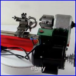 50-2500RPM CNC Metal Mini Metal Lathe Machine Desktop DIY 10mm Spindle Bore 110V