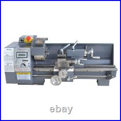 50-2500RPM Variable-Speed 750W 8''x 16'' Mini Metal Lathe Bench Woodworking