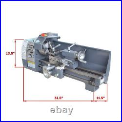 50-2500RPM Variable-Speed 750W 8''x 16'' Mini Metal Lathe Bench Woodworking