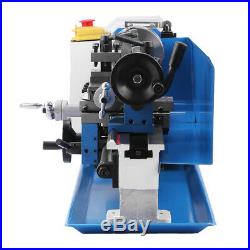 550W 2500rmp High Precision Mini Metal Milling Lathe with Variable Speed 7x14