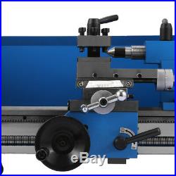 550W 2500rmp High Precision Mini Metal Milling Lathe with Variable Speed 7x14