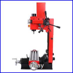 550W 2500rpm Milling Drilling Machine /6 In 1 Metal Mini Motorized Lathe Machine