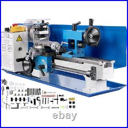 550W 7\ x 12\ Mini Lathe Luxury Accessory Package Variable Speed Metal Sturdy