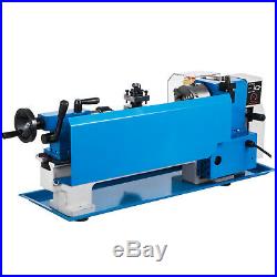 550W 7X12 Precision Metal Mini Lathe withLamp&9 Cutters&Tool Kits Variable Speed