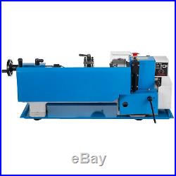 550W 7X12 Precision Mini Metal Lathe withLamp Woodworking Metalworking Bench Top