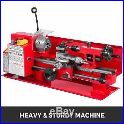 550W 7x12 Metal Mini Lathe Luxury Accessory Package 0-2250RPM Variable Speed