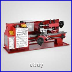 550W Mini high-Precision DIY Shop Benchtop Metal Lathe Woodworking Lathe