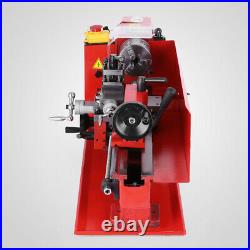 550W Mini high-Precision DIY Shop Benchtop Metal Lathe Woodworking Lathe