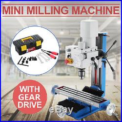 550W Variable Speed Mini Milling Drilling Machine Vertical Mt3 Metal Lathe