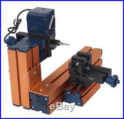 6 In 1 Mini Multipurpose Machine DIY Tool Kit Wood Metal Lathe Milling Drilling