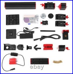 6 in 1 DIY Mini Motorized Wood Metal Lathe Miller Driller Grinder Sawing Machine