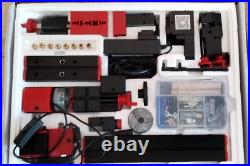 6 in 1 DIY Mini Motorized Wood Metal Lathe Miller Driller Grinder Sawing Machine