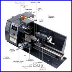 600W Digital 8x14 Mini Metal Lathe Metalworking Woodworking DC Motor New