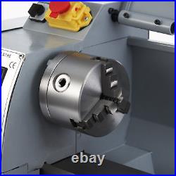 600W Mini Lathe Machine 8x14 Inch 2500rpm w Brushed Motor for Metalwork & More