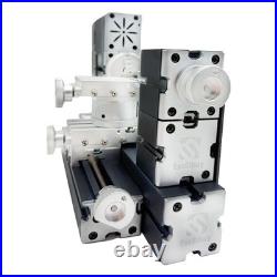 60W 12000RPM High Power Mini Metal Rotating Lathe, 4-axis desktop lathe machin