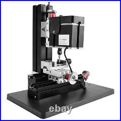 60W 12000RPM Mini Metal Lathe DIY Miniature Milling Machine 100V-240V