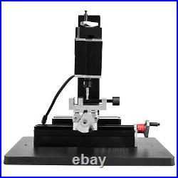 60W 12000RPM Mini Metal Lathe DIY Miniature Milling Machine 100V-240V