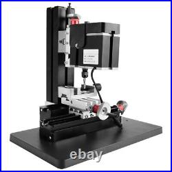 60W 12000RPM Mini Metal Lathe DIY Miniature Milling Machine Miller 100-240V mesa