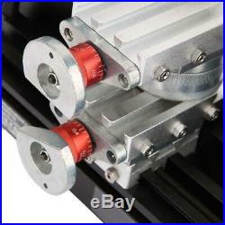 60W 5A High precision Mini Metal Rotating Lathe 12000RPM Motor