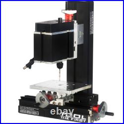 60W High Power Metal Mini Lathe DIY Micro Drilling Machine Wood Driller 12000rpm