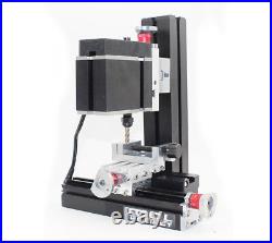 60W High Power Metal Mini Lathe DIY Micro Milling Machine Millier 12000rpm