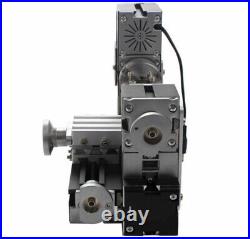 60W High Power Metal Mini Woodworking Lathe Metal Motorized Lathe Machine