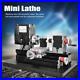 60W Mini Metal Lathe High Power Soft Metalworking Woodworking DIY Model Making