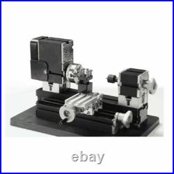 60W Mini Metal Lathe Soft Metalworking Woodworking DIY Model Making High Power 60W Mini Metal Lathe Soft Metalworking Woodworking DIY Model Making High Power