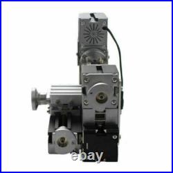 60W Mini Metal Lathe Soft Metalworking Woodworking DIY Model Making High Power