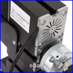 60W Mini Metal Rotating Lathe 12000RPM Motor For Metal Glass Plastic Machining