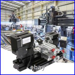 60W Mini Metal Rotating Lathe 12000RPM Motor For Wood Metal Glass Plastic^