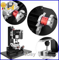 60W Mini Milling Machine 12000RPM DIY Soft Metal Processing Woodworking Lathe