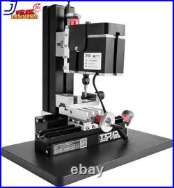 60W Mini Milling Machine 12000RPM Multifunctional DIY Lathe for Metal & Wood