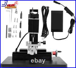 60W Mini Milling Machine 12000RPM Multifunctional DIY Lathe for Metal & Wood 60W Mini Milling Machine 12000RPM Multifunctional DIY Lathe for Metal & Wood