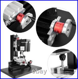 60W Mini Milling Machine 12000RPM Multifunctional DIY Lathe for Metal & Wood